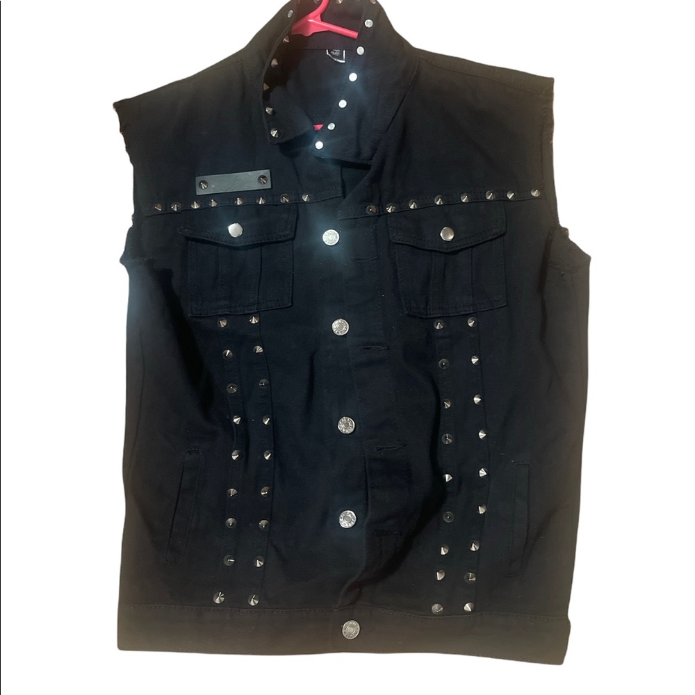 Tang Ku - Cut off Studded Vest - XL